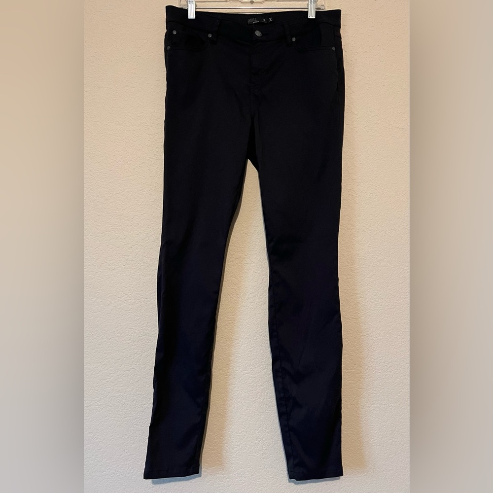 prAna Women's Slim Pants Black size 12 outdoor hiking